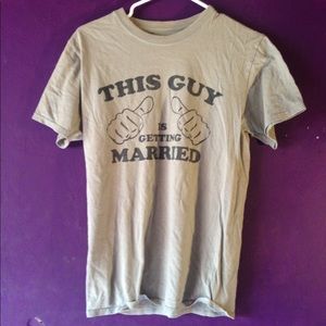 This guys getting married thumbs marker one small